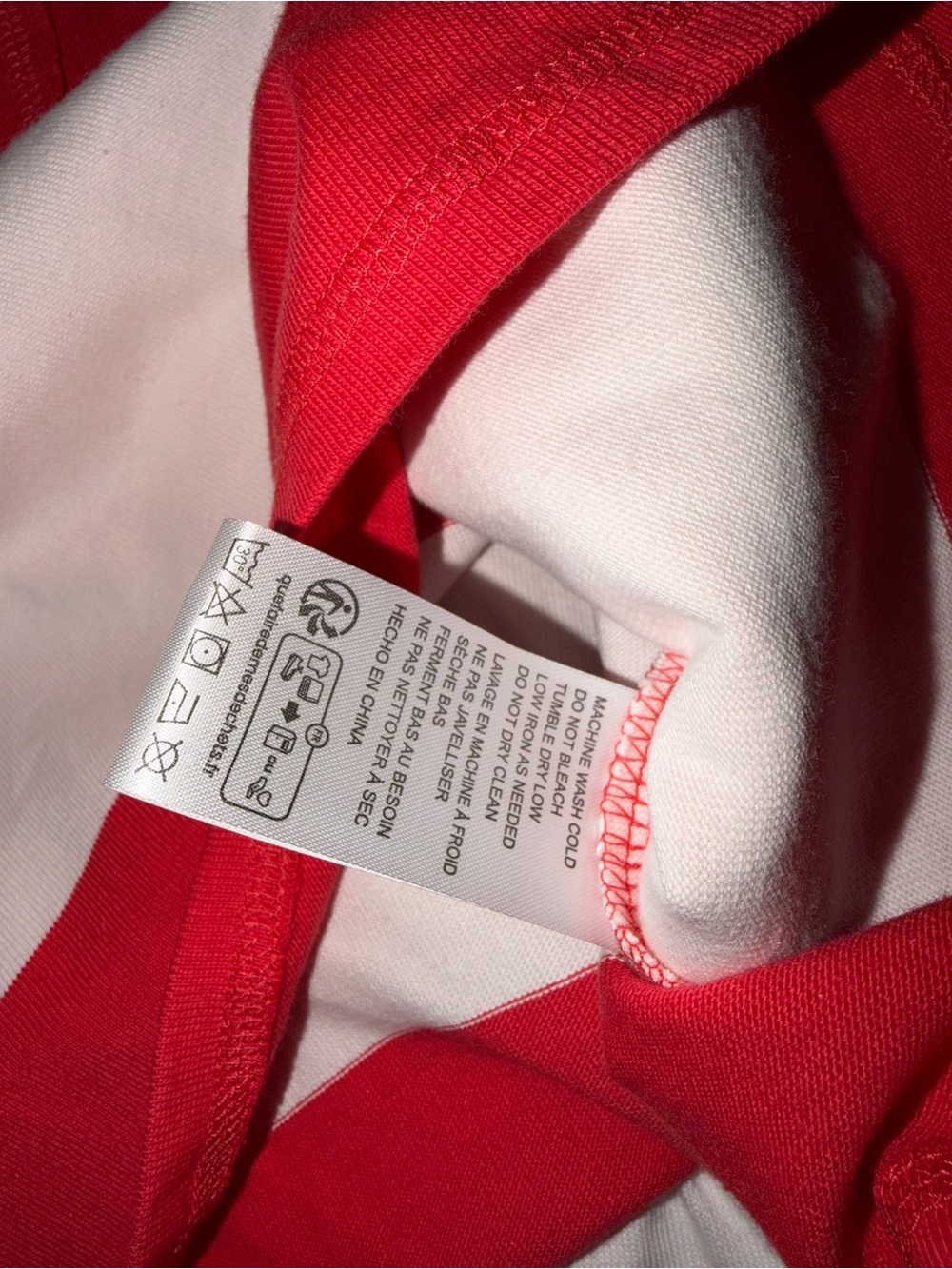 FP Movement by Free People Red and White Striped Athletic Shorts Set - Picture 7 of 7